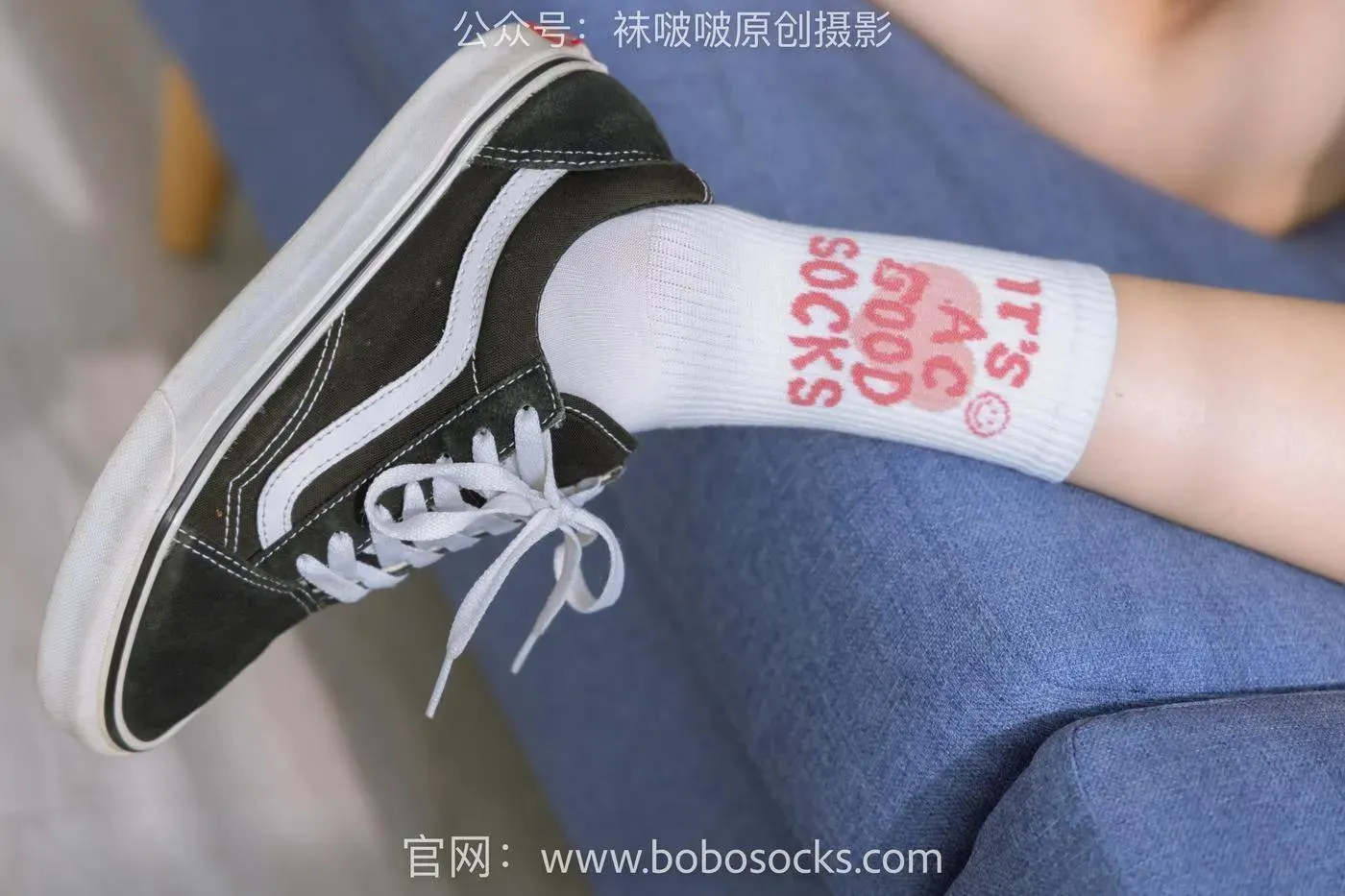 [BoBoSocks袜啵啵]NO.143 稚予-匡威板鞋、vans帆布鞋、两双白棉袜 [166P]插图5